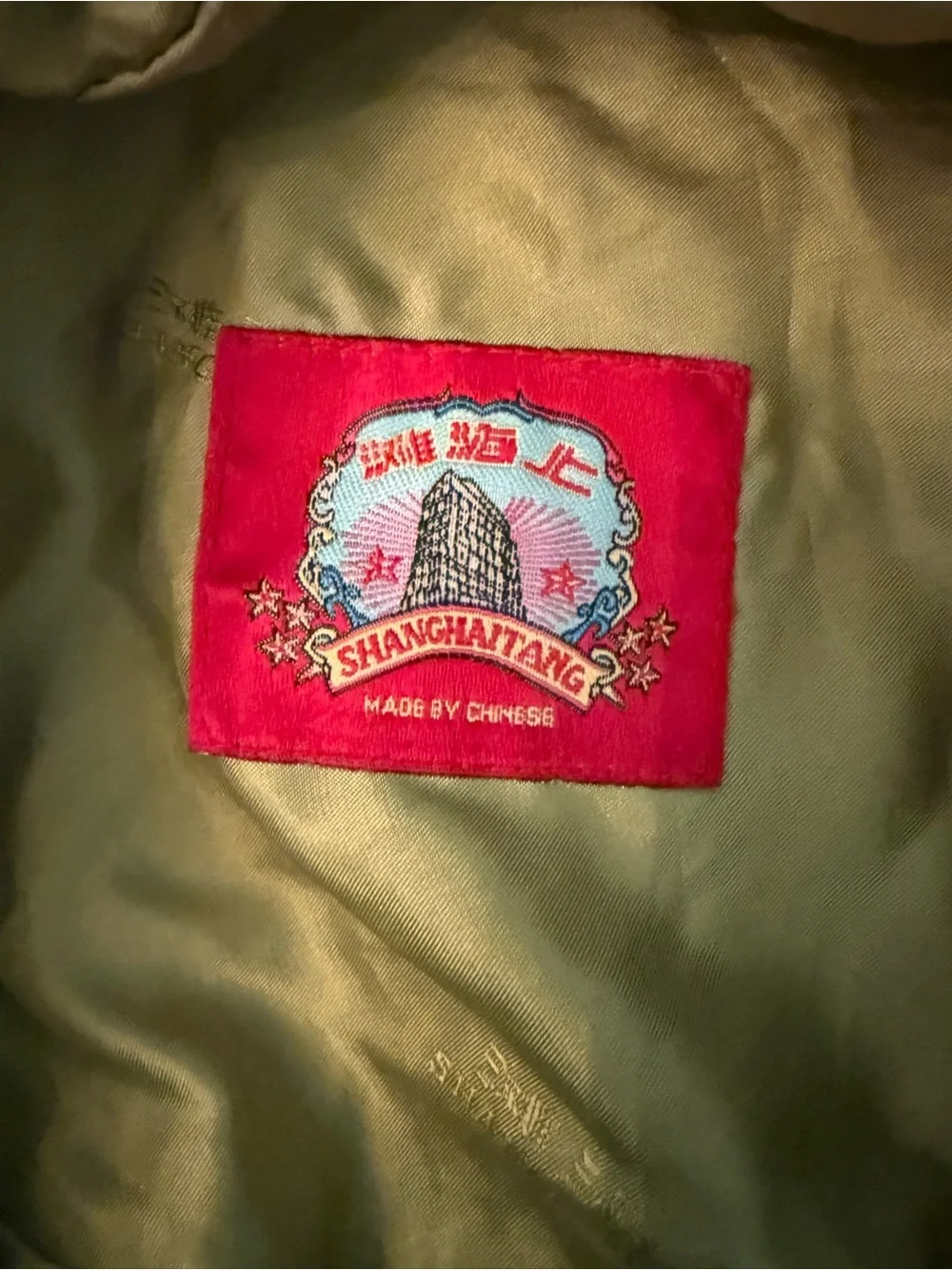 Shanghai Tang unique vintage